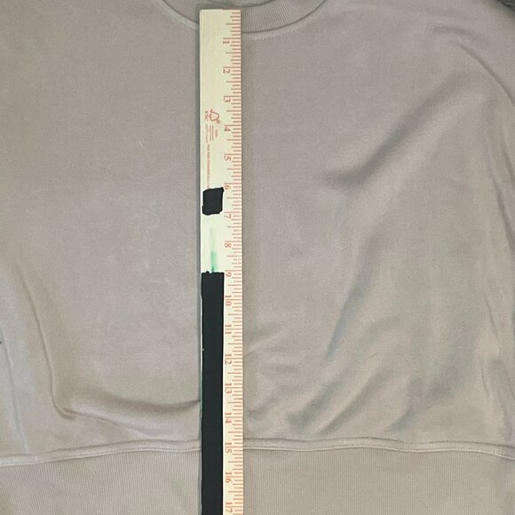 Workshop Republic Clothing Cream Tan Crewneck Sweatshirt - Size M - Picture 4 of 4